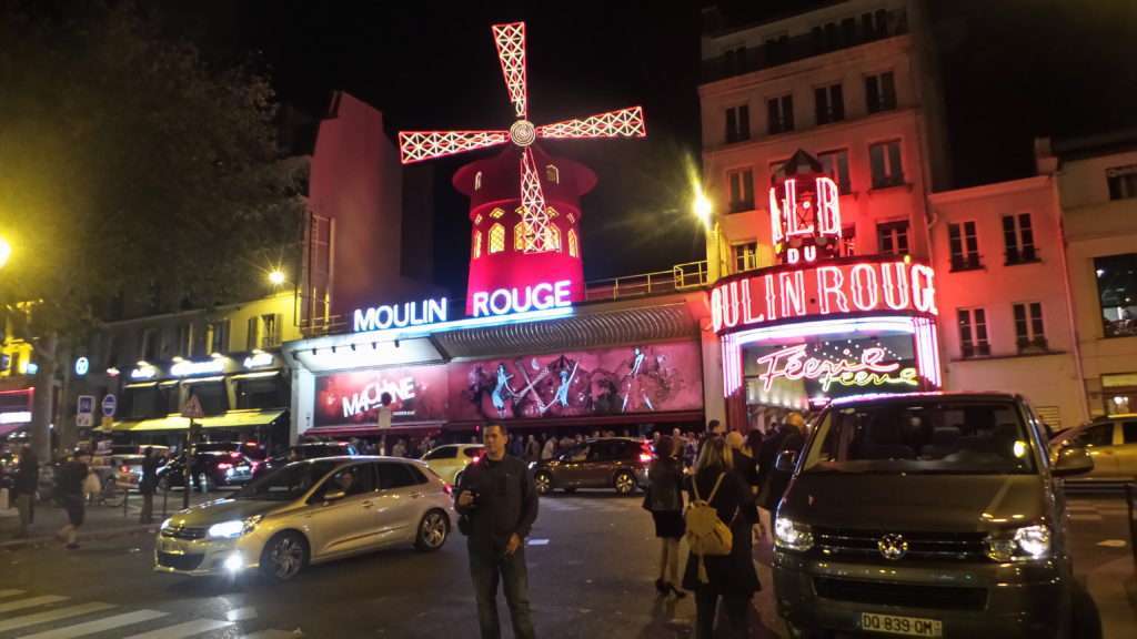 The famous Moulin Rouge.