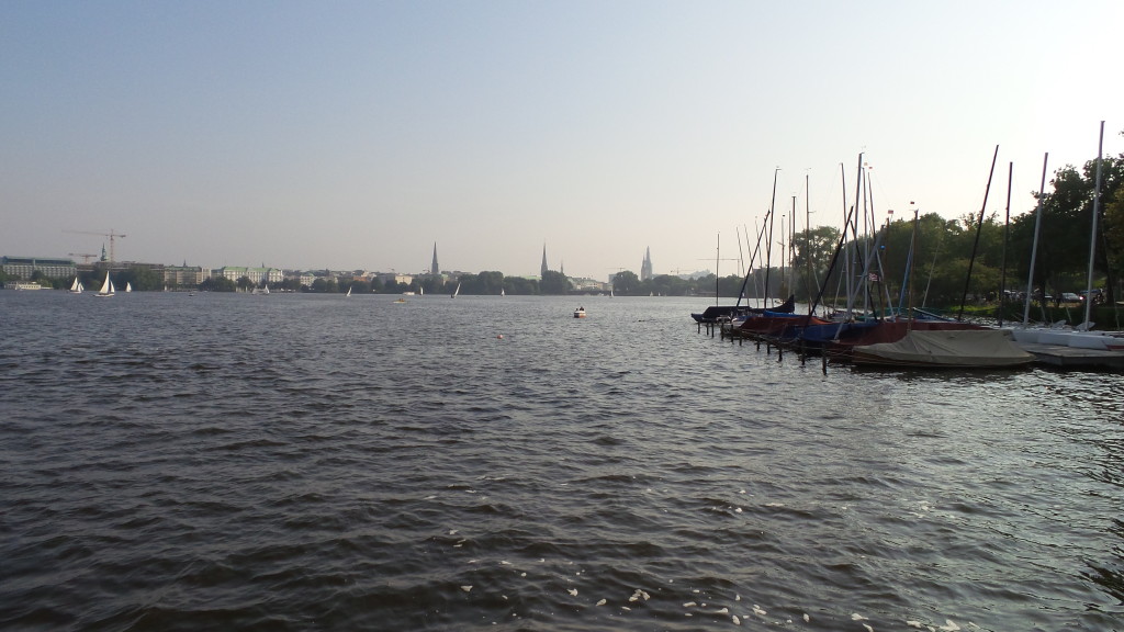 The Elbe River.