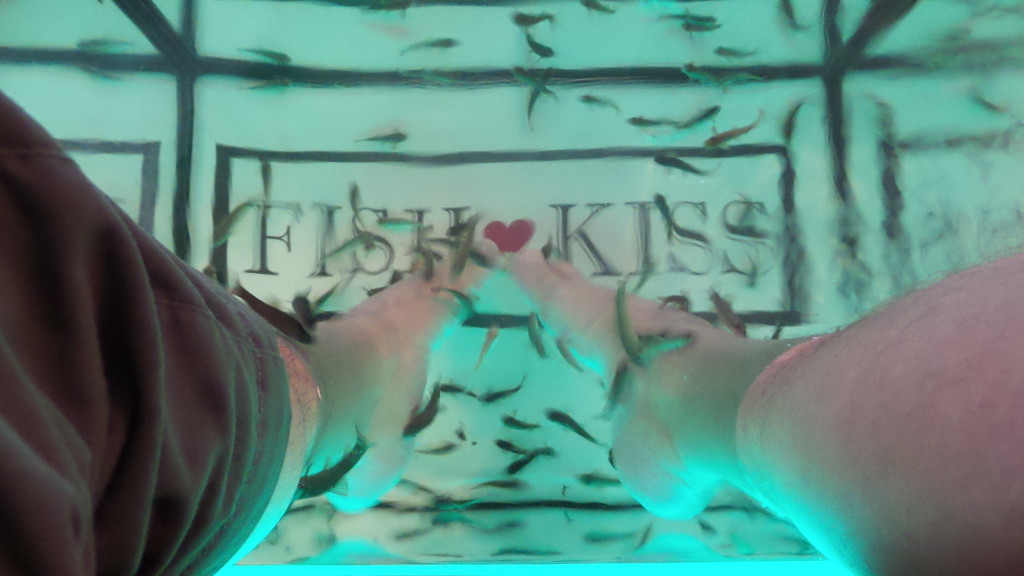 Getting "Kissed by the Fish".