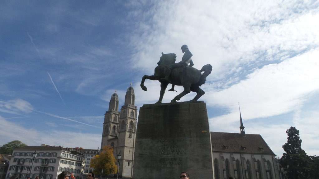 Monument in the City Sqaure.