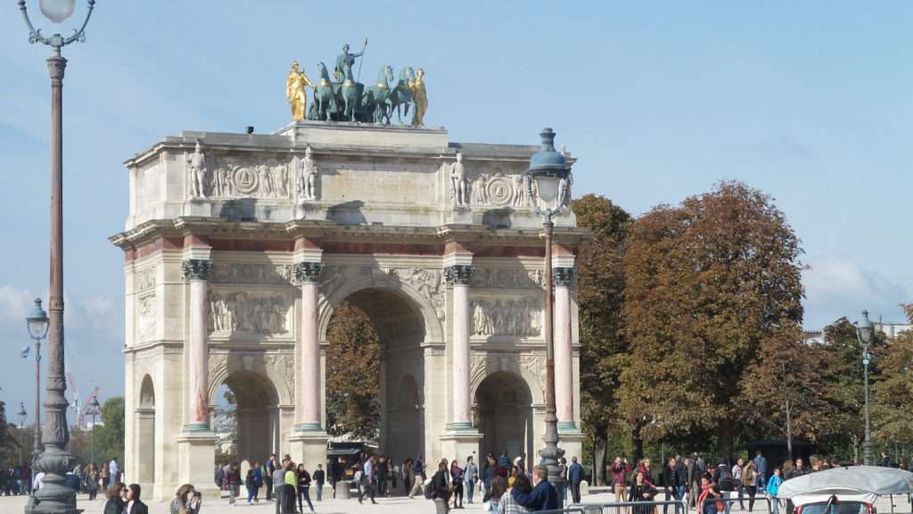 The Arc de Triomphe