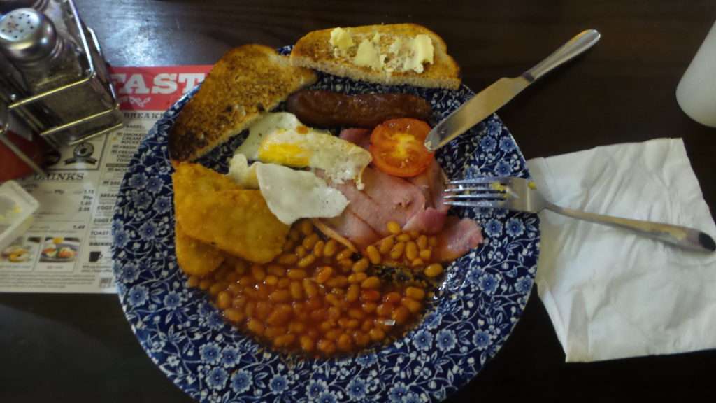 English fry-up. 