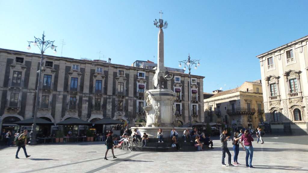 Fontana dell' Elefante.