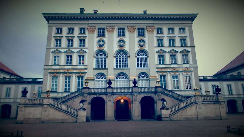 Backside of the Nymphenburg Palace.