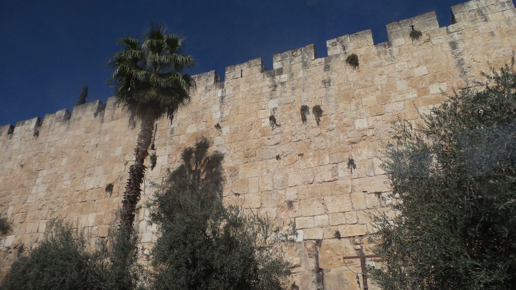 Back outside of Old Jerusalem.