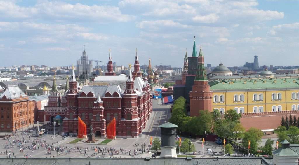 Red Square from above.