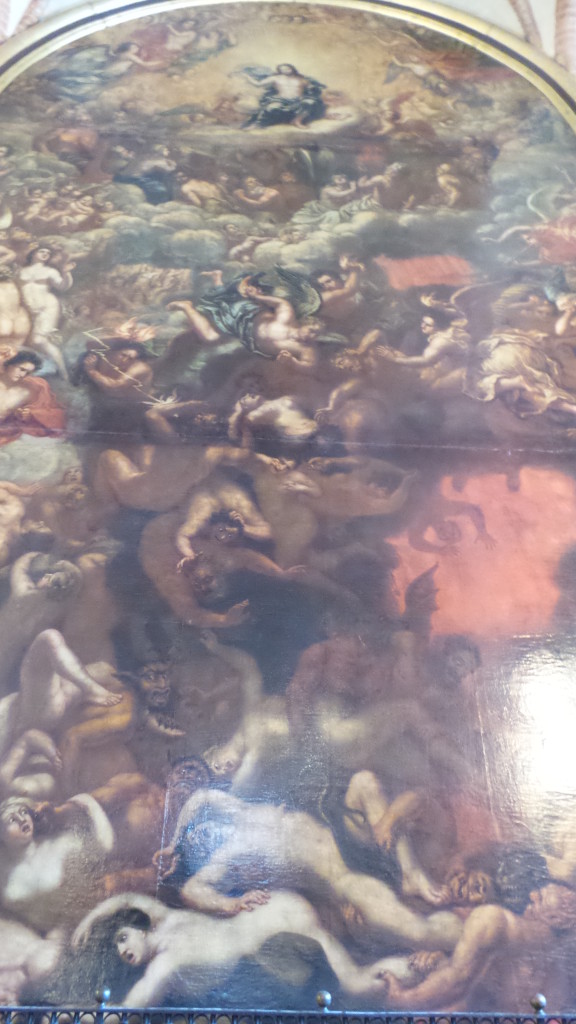 The Last Judgment painting from 1696.