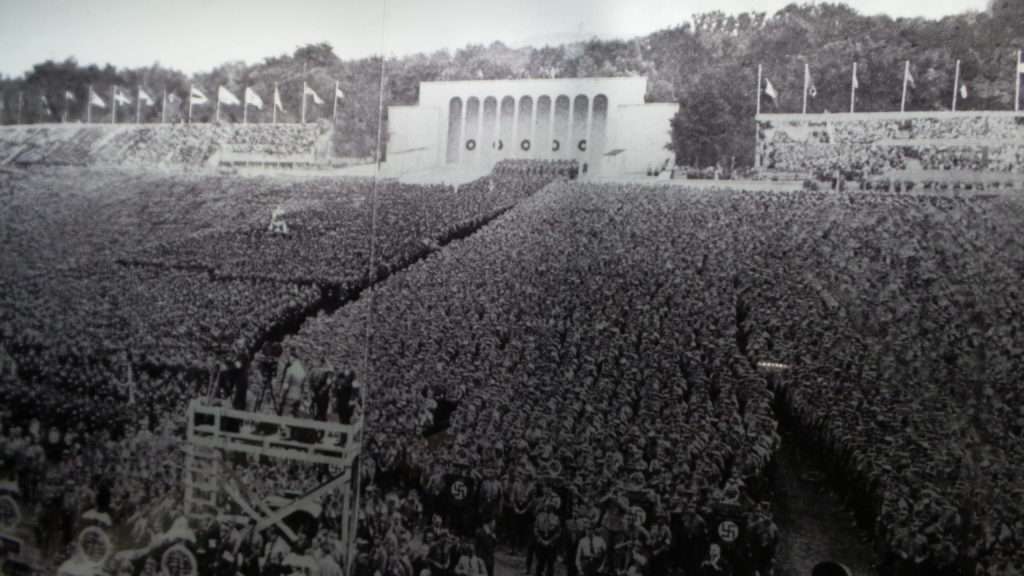 The rally grounds in 1937.